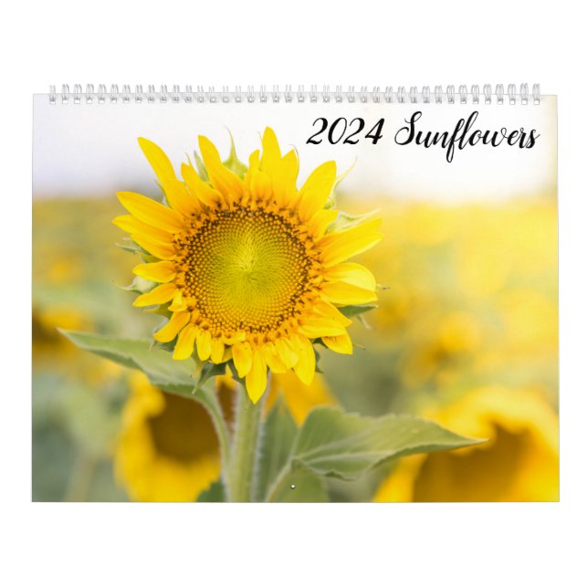 2024 Sunflowers Calendar (Cover)