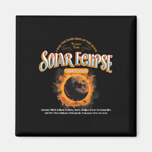 2024 Total Solar Eclipse April 8 Path Of The Eclip Magnet