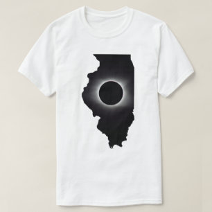 2024 Total Solar Eclipse Illinois T-Shirt