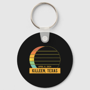2024 Total Solar Eclipse In Killeen Texas Key Ring