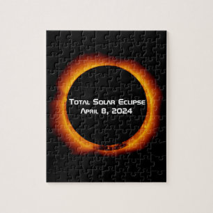 2024 Total Solar Eclipse Jigsaw Puzzle