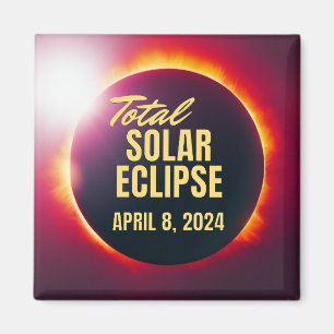 2024 Total Solar Eclipse  Magnet