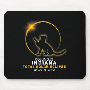 2024 Total Solar Eclipse Mouse Mat