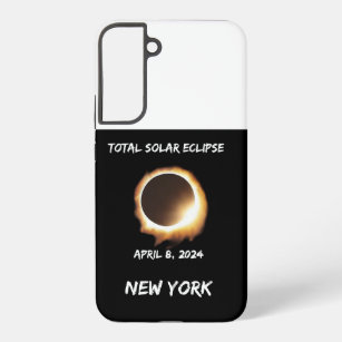 2024 Total Solar Eclipse - New York Samsung Galaxy Case