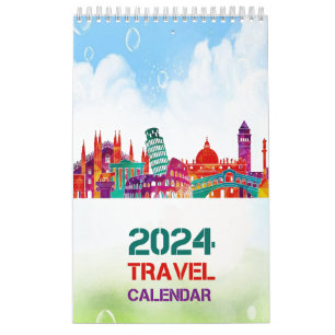 2024 TRAVEL WORLD CITIES CALENDAR