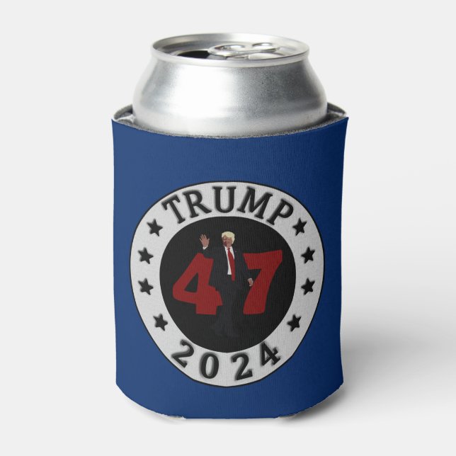 2024 TRUMP 47 CAN COOLER (Can Front)