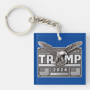 2024 TRUMP 47 with an Eagle Key Ring