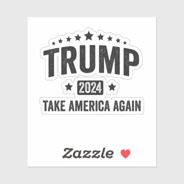 2024 Trump Take America Again Patriotic American  (Sheet)