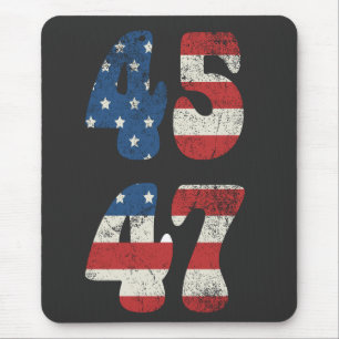 2024 Trump Take America Again Patriotic American Mouse Mat