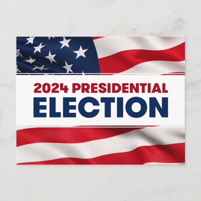 2024 US Presidential Election Postcard (Front)