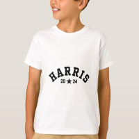 2024 Vintage Curved Baseball Font Kamala Harris 20