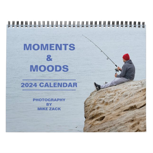 2024 Wall Calendar:  Mike Zack Photography Calendar (Cover)