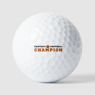 2024 Winner Fantasy Football Champion Golf Balls