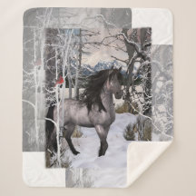 2024 Winter Wishes Horse - customise colour
