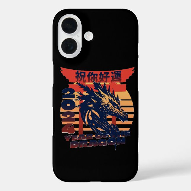2024 YEAR OF THE DRAGON chinese new year gift idea Case-Mate iPhone Case (Back)