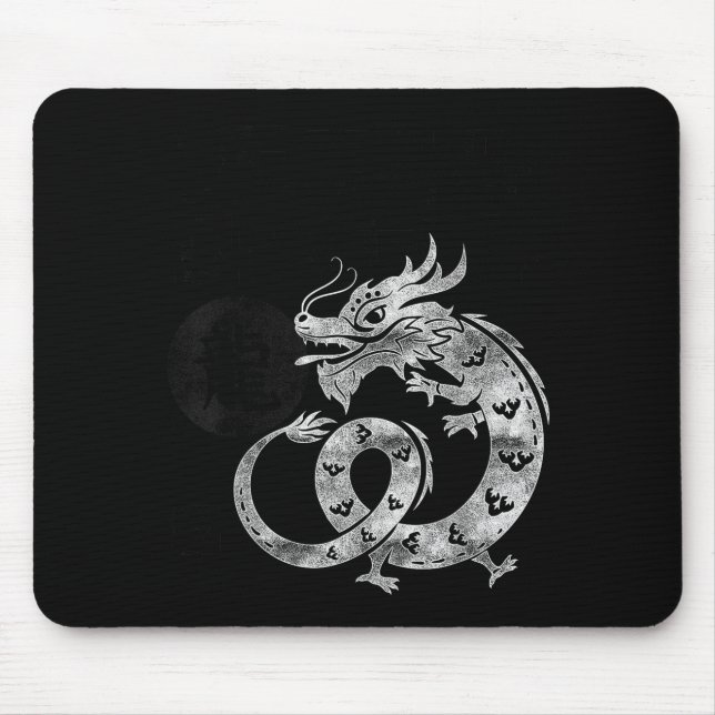 2024 Year Of The Dragon Chinese Zodiac Chinese New Mouse Mat (Front)