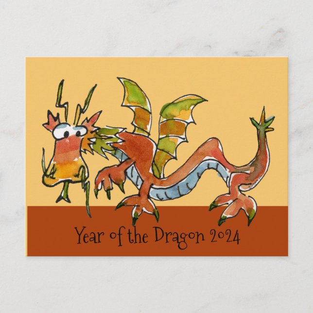 2024 Year of the Dragon Postcard (Front)