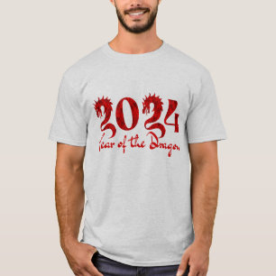 2024 YEAR OF THE DRAGON RED T-Shirt