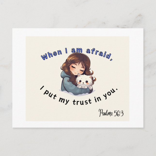 2024 Year Text Postcard  (Front)