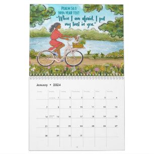 2024 Year Text Ps 56:3 Calendar