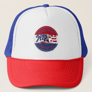 2024 Your Vote Counts Liberty Bell USA Flag Trucker Hat