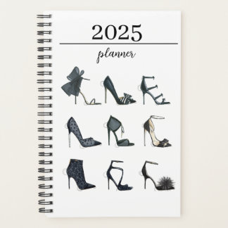 2025 12 Month Fashion Shoe Planner 