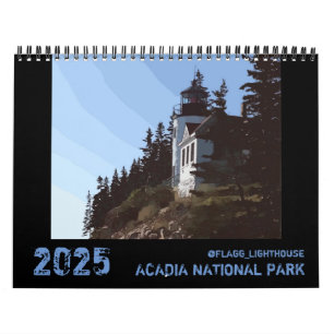 2025 ACADIA NATIONAL PARK CALENDAR