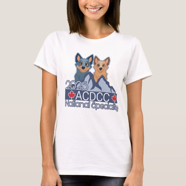 2025 ACDCC Nationals women's t-shirt (Front)