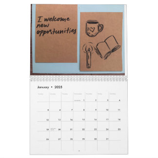 2025 Affirmations Calendar 