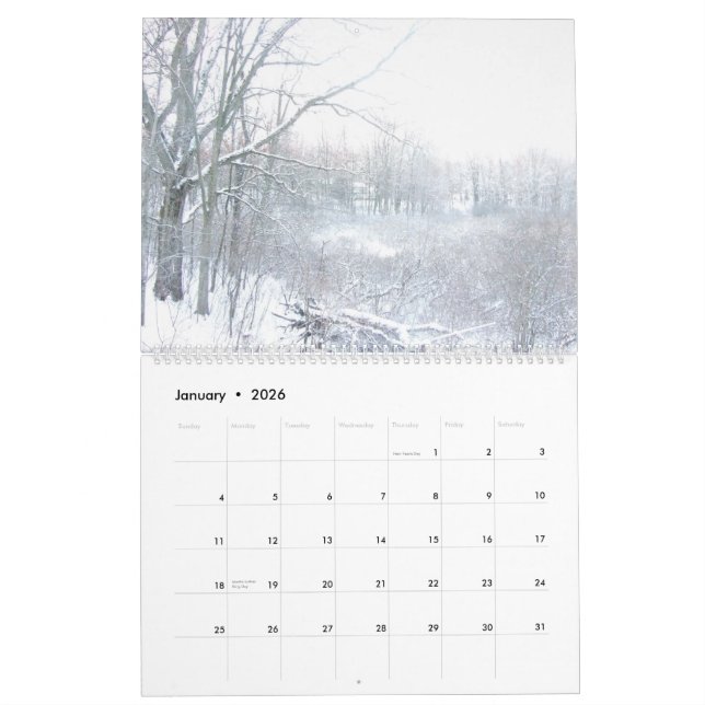 2025 All Seasons Landscape and Floral Calendar (Jan 2026)