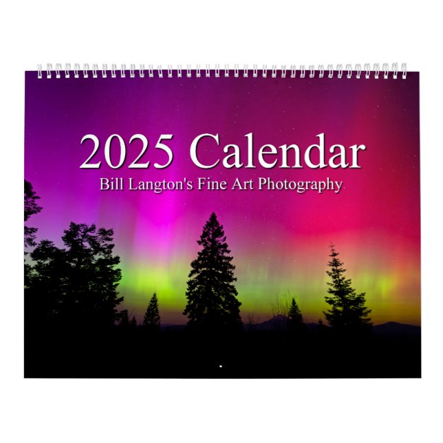 2025 Annual Photography Calendar (Cover)