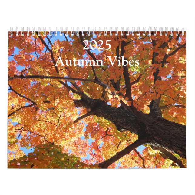 2025 Autumn Vibes All Year Long Calendar (Cover)