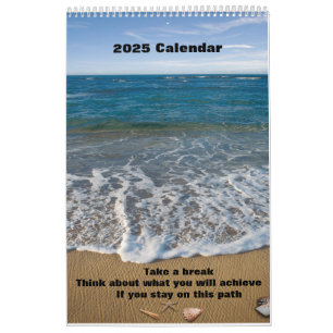 2025 beach lovers  calendar