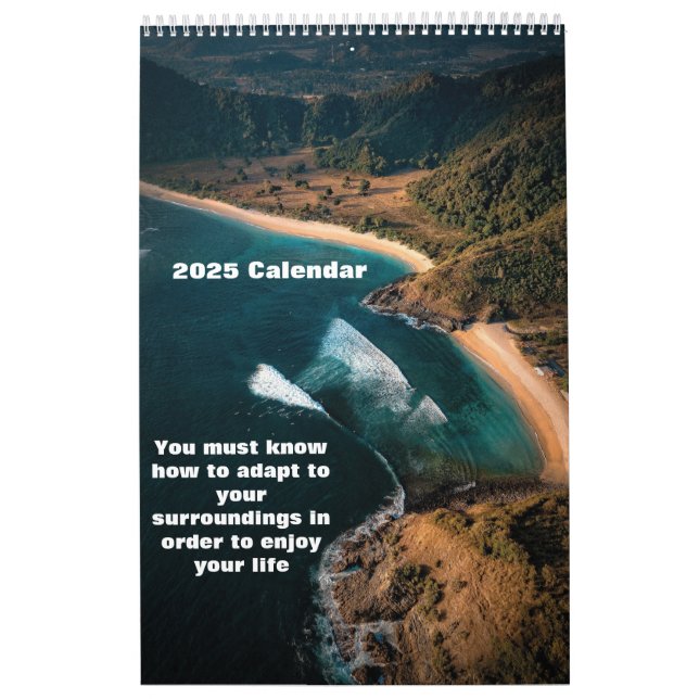 2025 beaches lovers calendar (Cover)