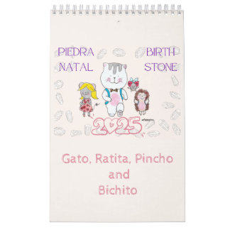 2025 BirthStone Calendar