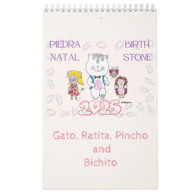 2025 BirthStone Calendar (Cover)