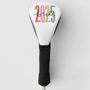 2025 bride  Wedding Announcement Marriage  Golf Head Cover