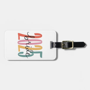 2025 bride  Wedding Announcement Marriage  Luggage Tag