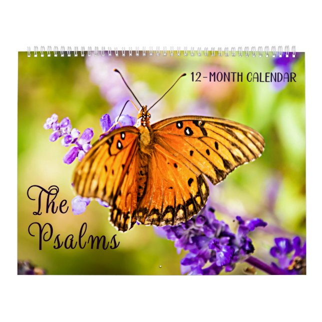 2025 Butterfly Book of Psalms Calendar (Cover)