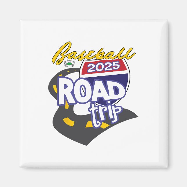 2025 Bysebyll Road Trip  Magnet (Front)