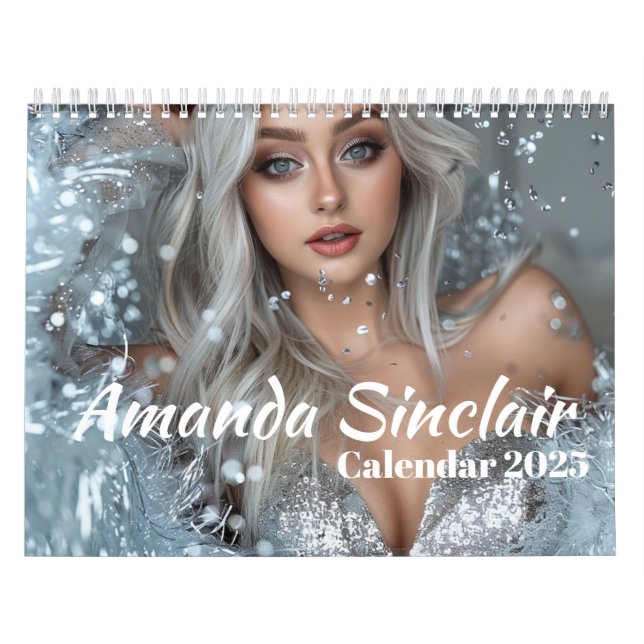2025 Calendar - Amanda Sinclair (Cover)