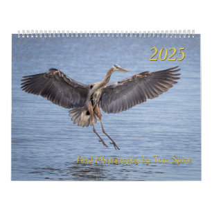 2025 Calendar - Bird Photographs by Tom Spine