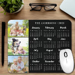 2025 Calendar Custom 3 Photos Modern Family Mouse Mat<br><div class="desc">Introducing the 2025 Modern Family Mousepad Calendar! This versatile desk accessory seamlessly combines functionality with style, perfect for any home office or workspace. Featuring a sleek, simple design, this mousepad includes a convenient calendar for easy reference throughout the year. What sets this mousepad apart is the customisable photos feature, allowing...</div>