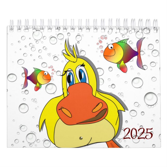 2025 Calendar Duck & Fish (Cover)