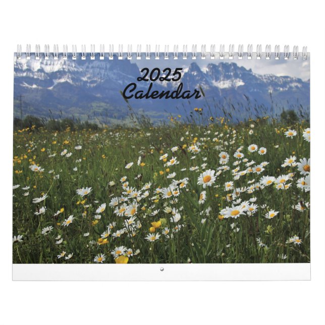 2025 Calendar Flowers filed (Cover)