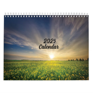 2025 Calendar Flowers filed 2