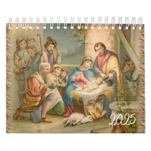 2025 Calendar Jesus Christ Catholic 