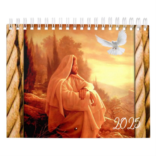 2025 Calendar Jesus Christ Catholic  (Cover)