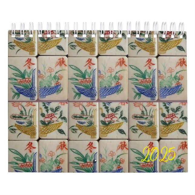 2025 Calendar Mahjong  (Cover)