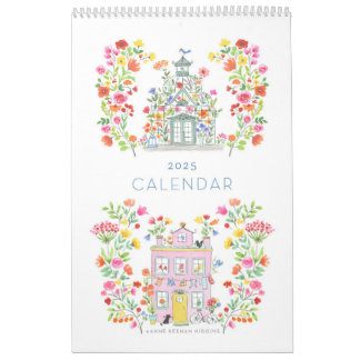 2025 Calendar / Medium 17"h x 11"w / Single Page